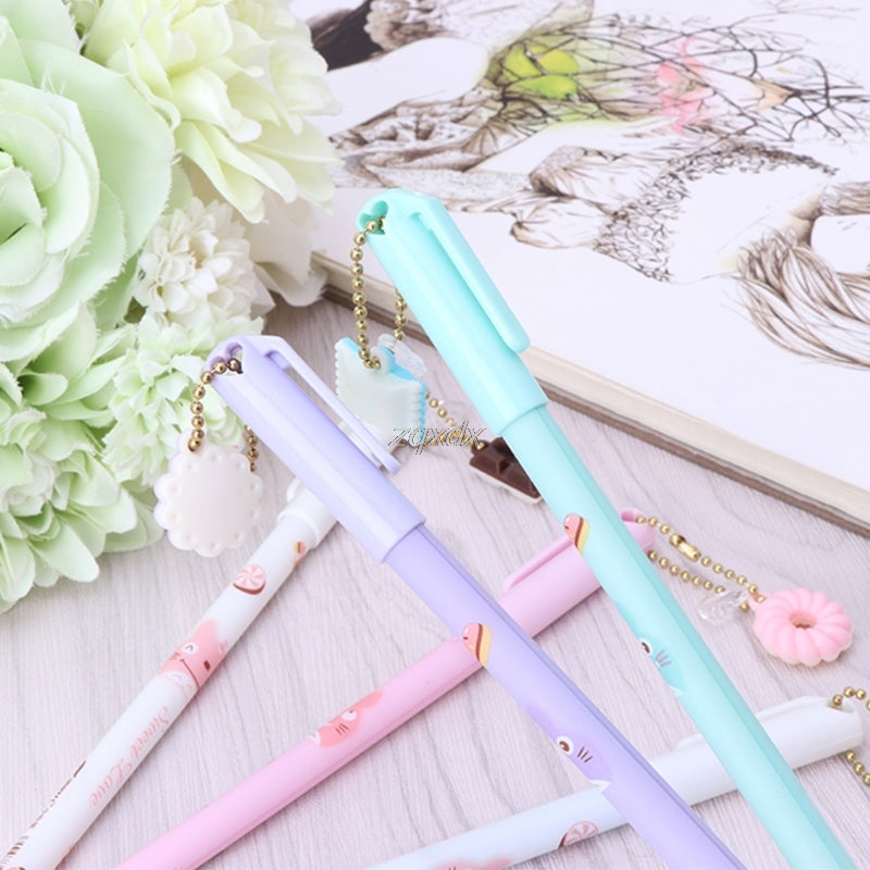Kawaii Gel Ink Pen with Charm