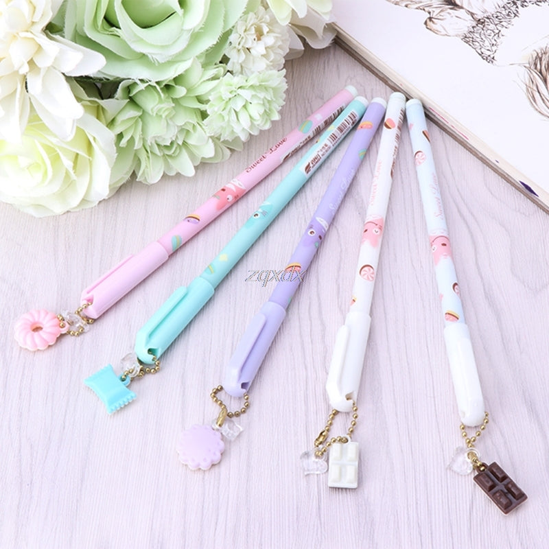 Kawaii Gel Ink Pen with Charm